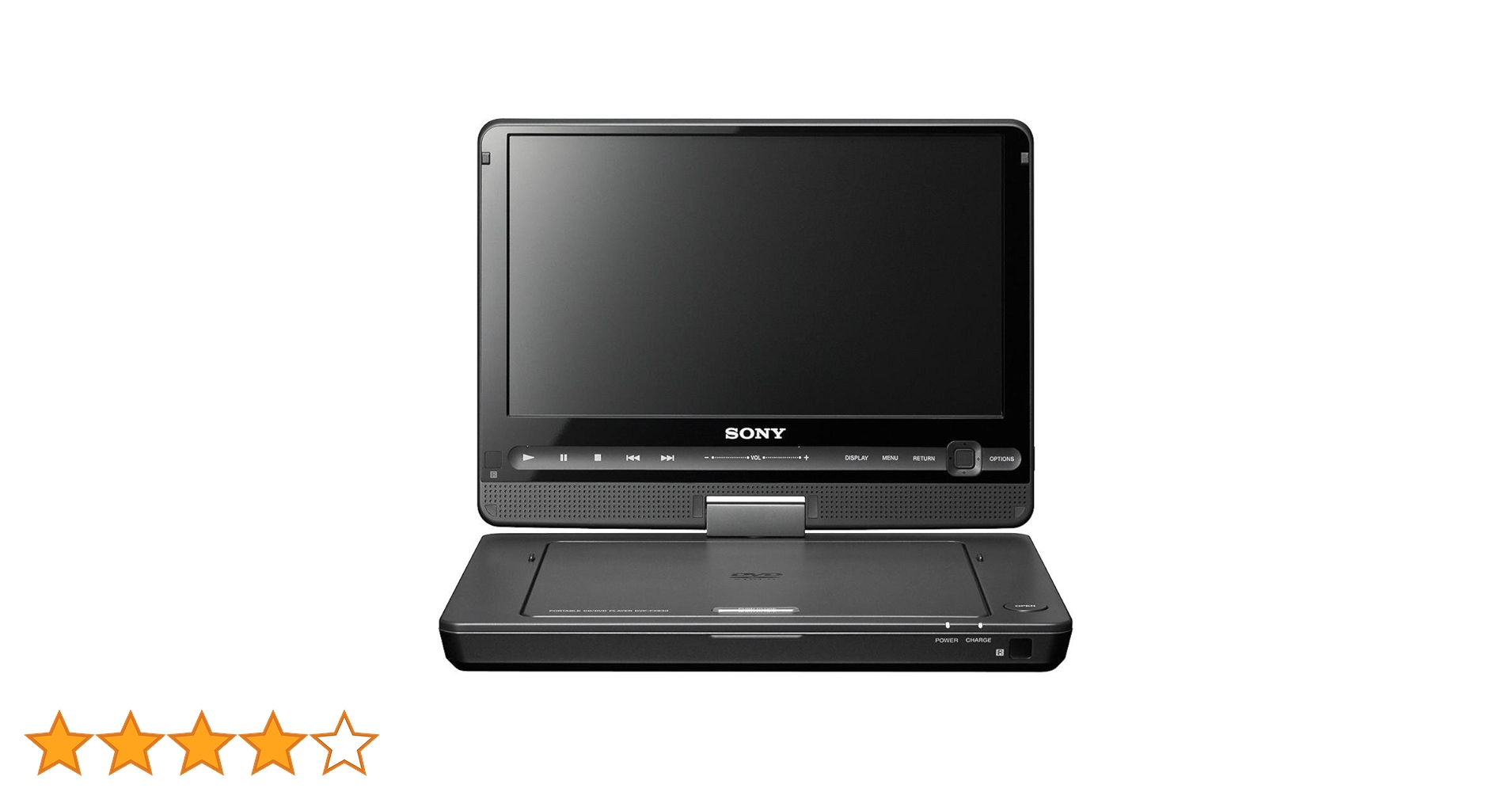 良品　9インチ ポータブルDVDプレーヤー　SONY DVP-FX950 9V型大画面で、最長約7.5時間のスタミナ連続再生が可能ポータブルDVD